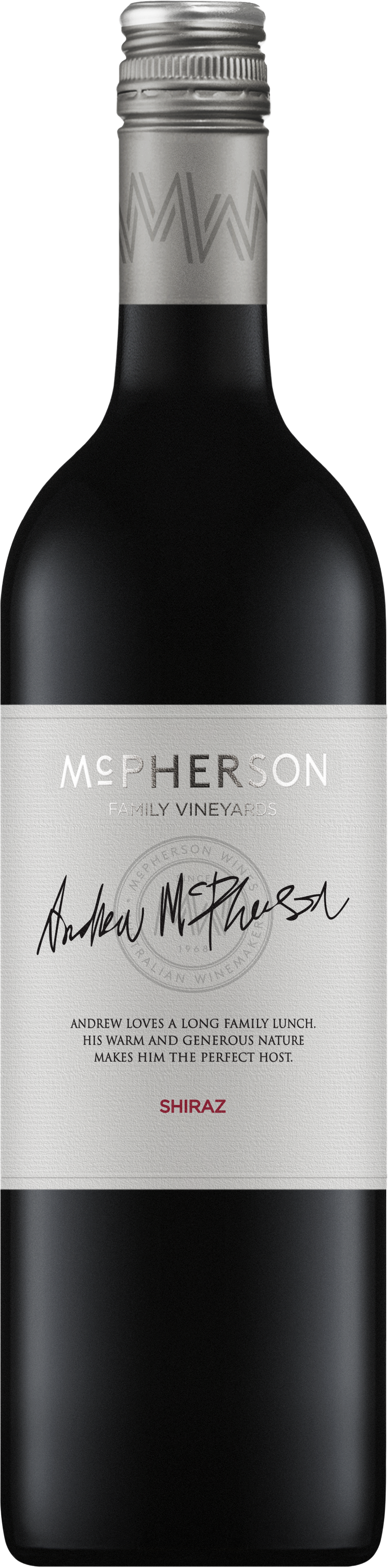 McPherson Wines Andrew McPherson Shiraz 2021